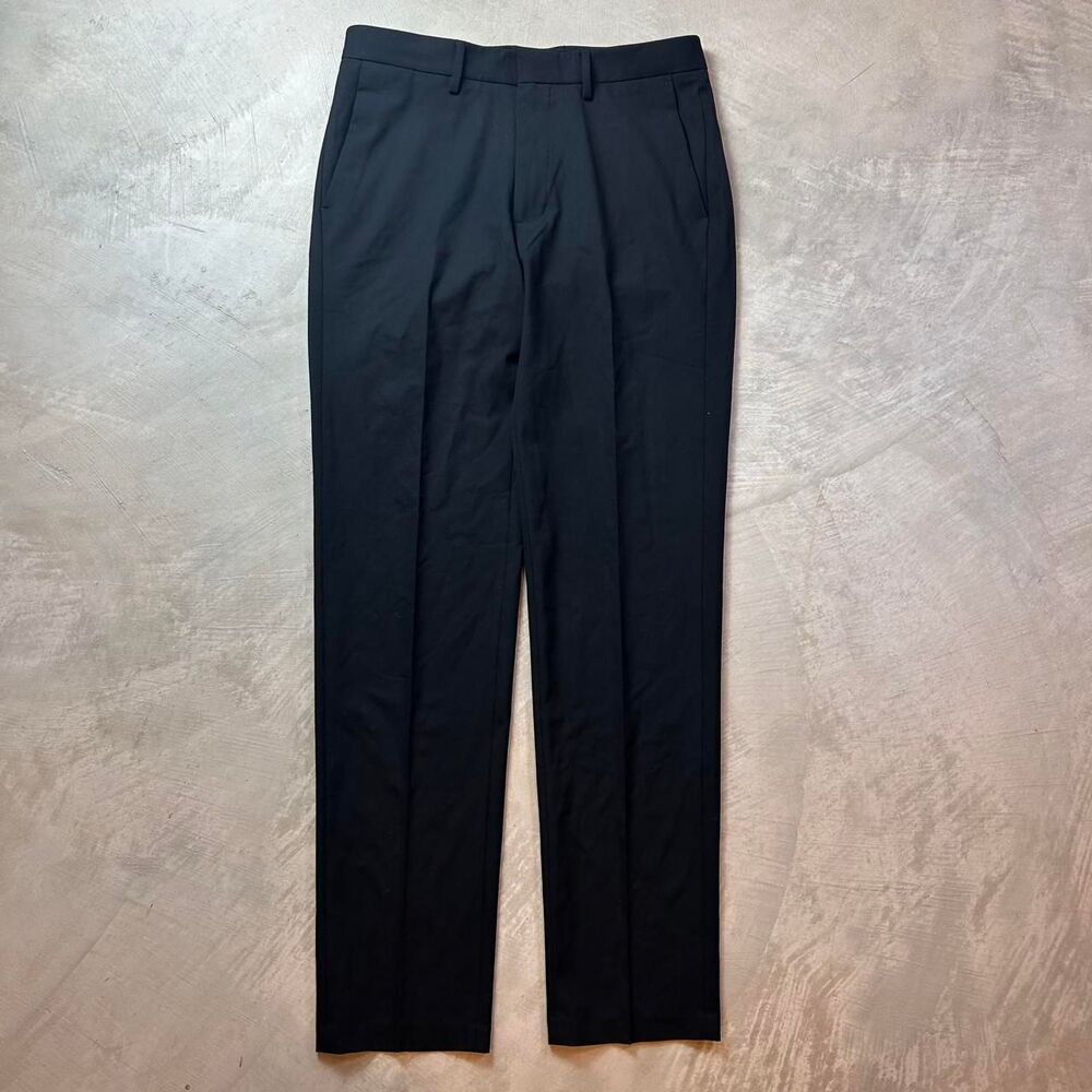 Haggar Men's Black Trousers